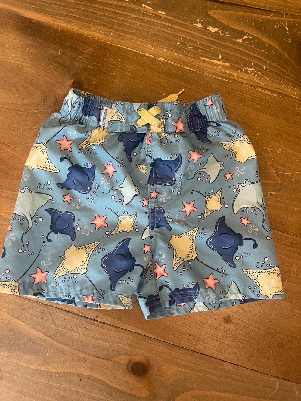 Size 2T. Rugged Butts swimsuit.